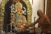 Shri Devi Pujana by HH Swamiji - Day 5 at Karla (26 Sep 2025)   Pictures Courtesy of Shri Dinesh Karkal
